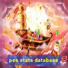 pes stats database