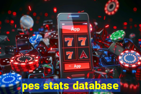 pes stats database