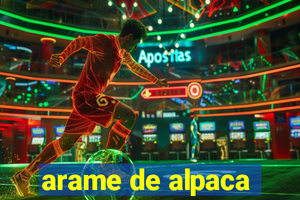 arame de alpaca