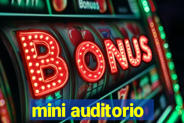 mini auditorio