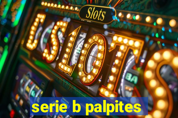 serie b palpites