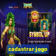 cadastrar jogo