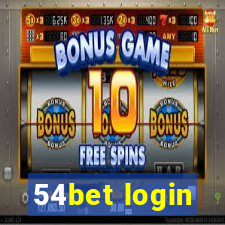 54bet login