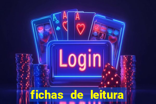 fichas de leitura em pdf