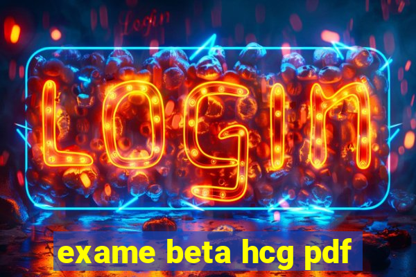 exame beta hcg pdf