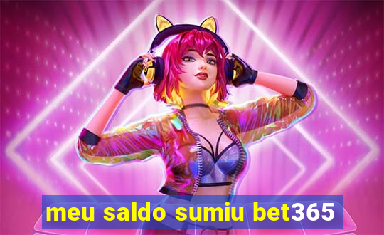 meu saldo sumiu bet365