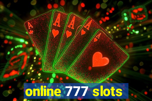 online 777 slots