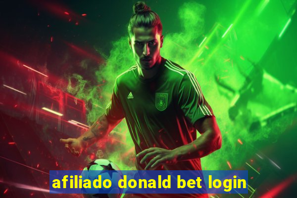 afiliado donald bet login