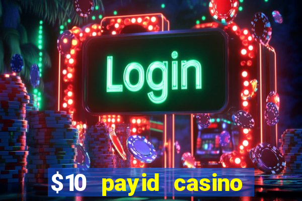 $10 payid casino no deposit bonus australia