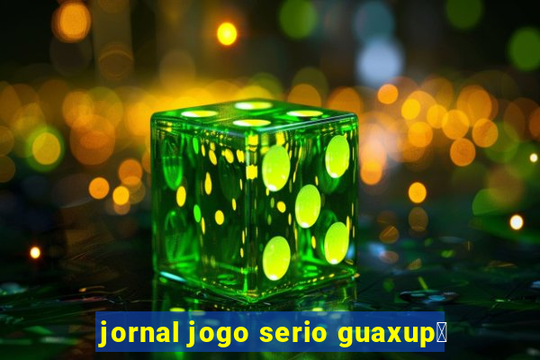 jornal jogo serio guaxup茅