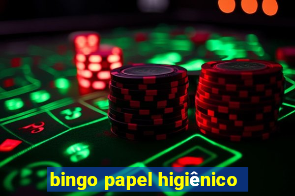 bingo papel higiênico