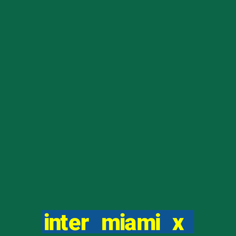 inter miami x houston dynamo palpite