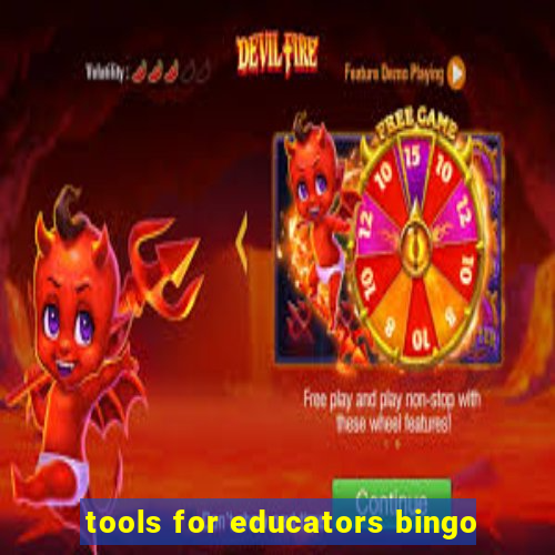 tools for educators bingo