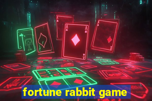 fortune rabbit game