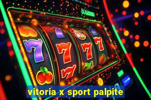 vitoria x sport palpite