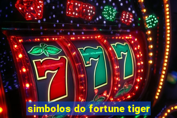 simbolos do fortune tiger