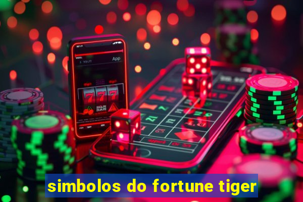 simbolos do fortune tiger