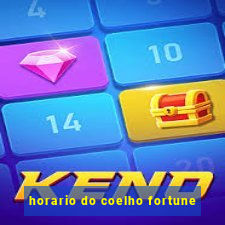 horario do coelho fortune