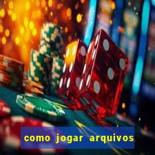 como jogar arquivos na nuvem