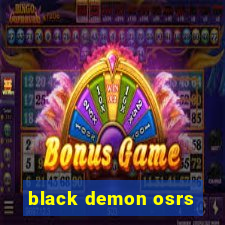 black demon osrs