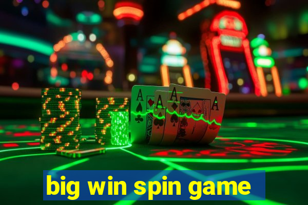 big win spin game