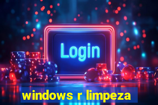 windows r limpeza