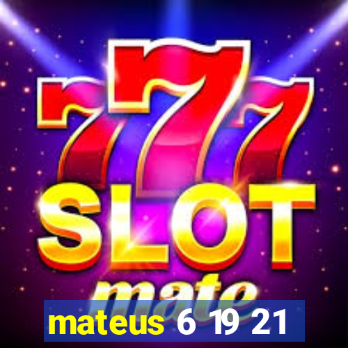 mateus 6 19 21