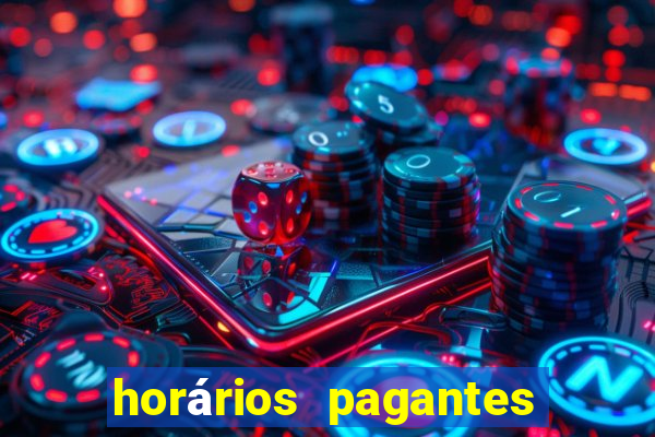 horários pagantes fortune mouse