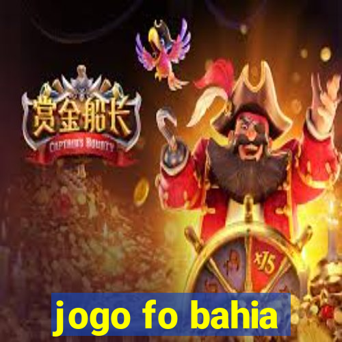 jogo fo bahia