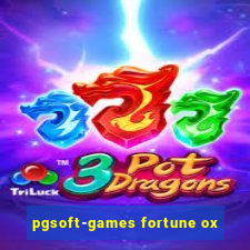 pgsoft-games fortune ox