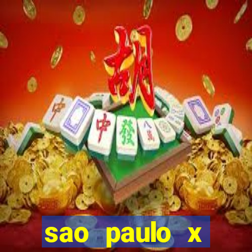 sao paulo x fluminense palpite