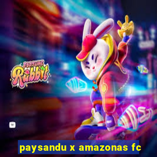 paysandu x amazonas fc