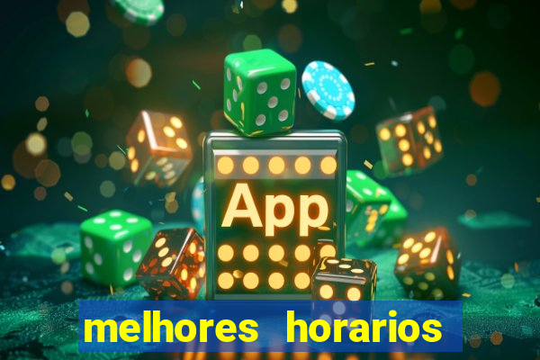 melhores horarios para jogar fortune rabbit