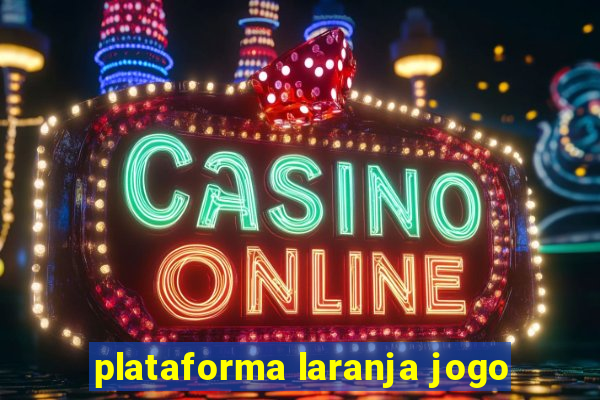 plataforma laranja jogo