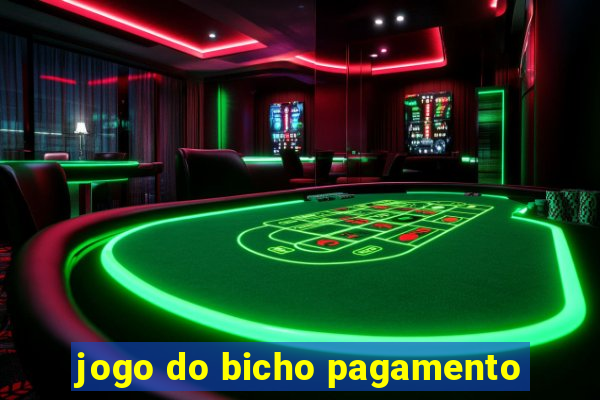 jogo do bicho pagamento