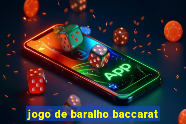 jogo de baralho baccarat