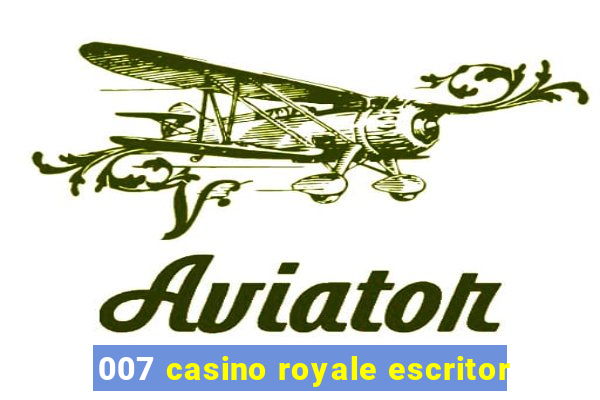 007 casino royale escritor