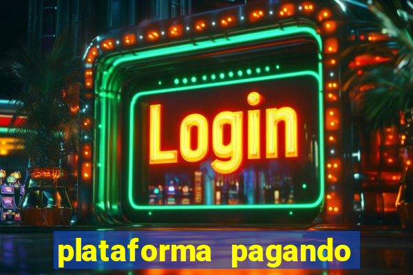 plataforma pagando b么nus no cadastro