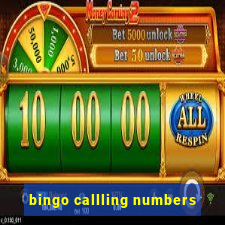 bingo callling numbers