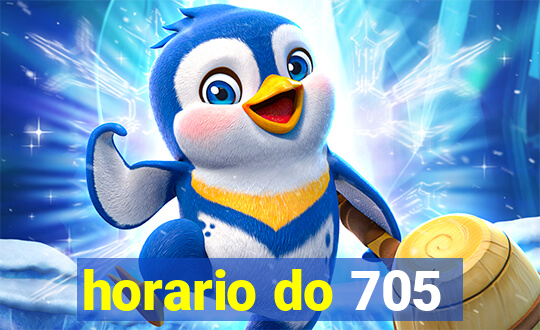 horario do 705