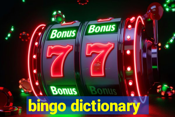 bingo dictionary