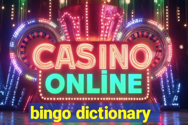 bingo dictionary