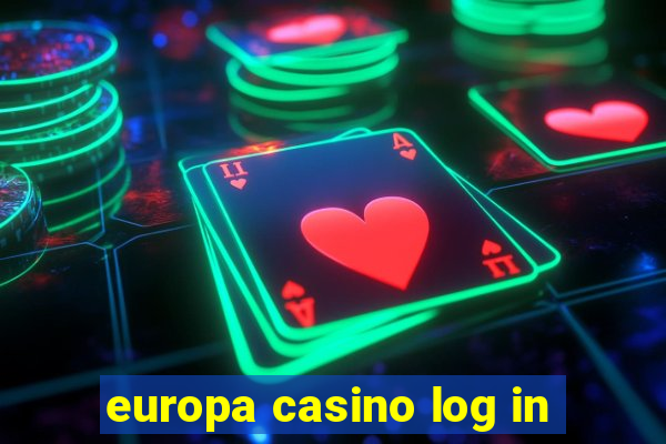 europa casino log in