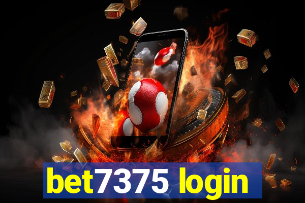 bet7375 login