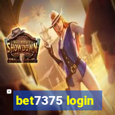 bet7375 login