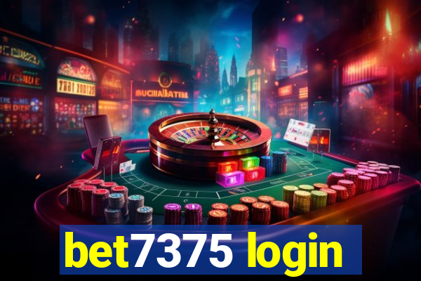 bet7375 login