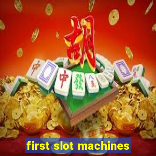 first slot machines