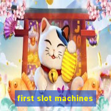 first slot machines