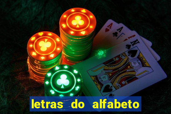 letras do alfabeto personalizadas para imprimir