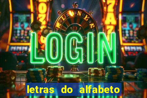 letras do alfabeto personalizadas para imprimir